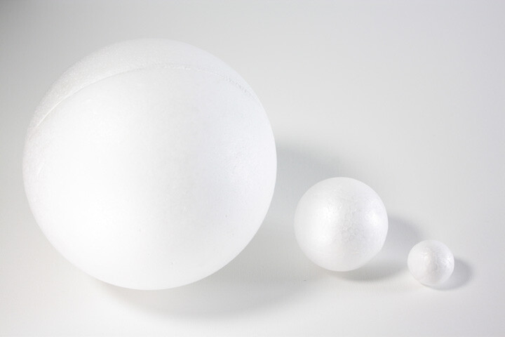 Polystyrénová guľa - 15 cm
