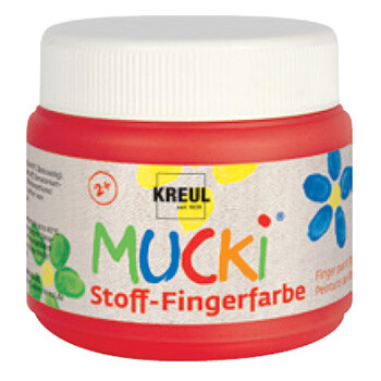 Prstové farby na textil 150 ml MUCKI / rôzne farby