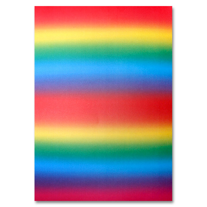 Fotokartón 50x70cm / dúhová farba