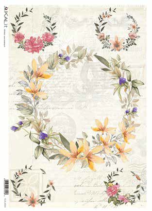Ryžový papier KALIT 32x45 cm – vence