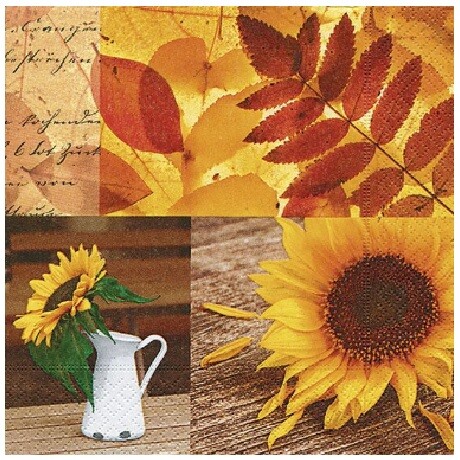 Servítky na DEKUPÁŽ - Lovely Autumn - 1 ks