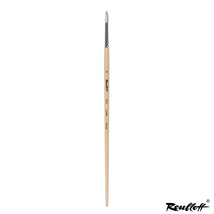 Štetec Roubloff 1612 okrúhly prírodný / rôzne veľkosti