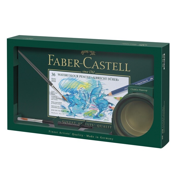 Pastelky akvarelové A.Dürer set 36 ks – promo box