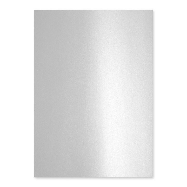 Tónovaný kartón Folia 50 x 70 cm strieborný / 1 ks