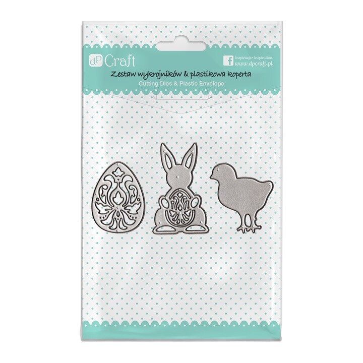 Vyrezávacie šablóny Easter - sada 3 ks