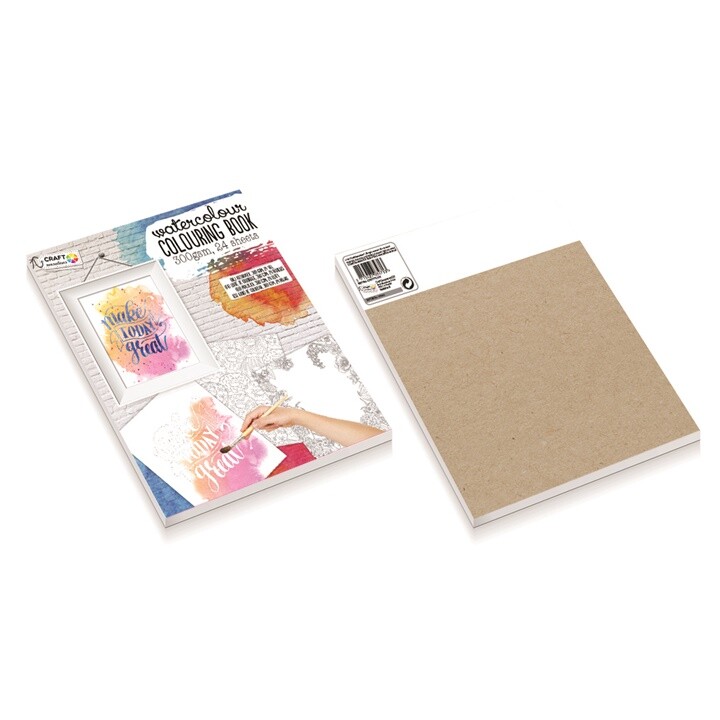 Blok papierov na akvarel Craft Sensations 20x24.7 cm – 24 listov