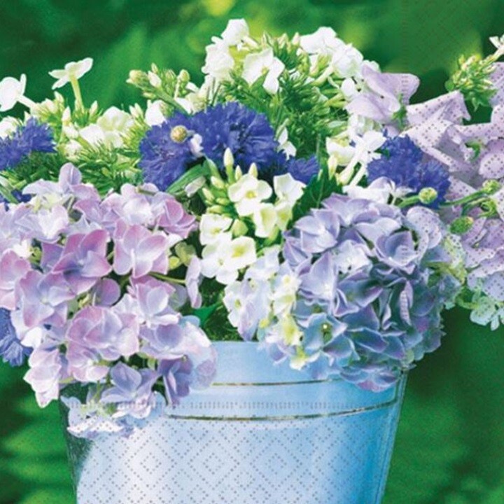 Servítky na dekupáž Hydrangea - 1 ks