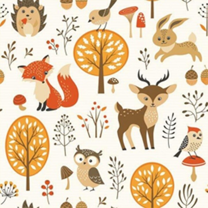 Servítky na dekupáž Forest Friends - 1 ks