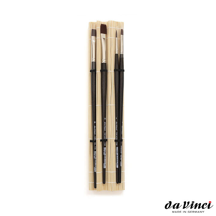 Sada štetcov Top Acryl 5004 - da Vinci / 4 ks