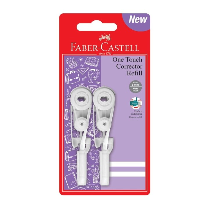 Náhradná náplň do korektora Faber-Castell - 2 ks