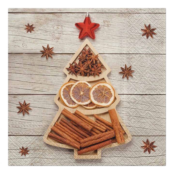 Servítky na dekupáž Spices Tree - 1 ks