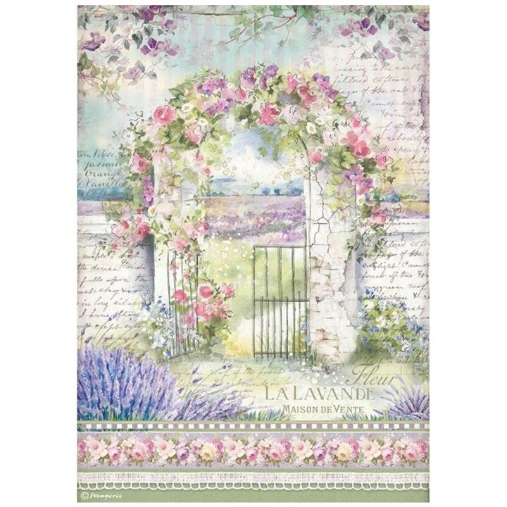 Ryžový papier A4 Provence arch