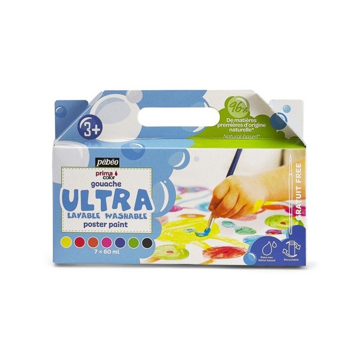 Sada plagátových farieb ULTRA od Pebeo 7 x 60 ml