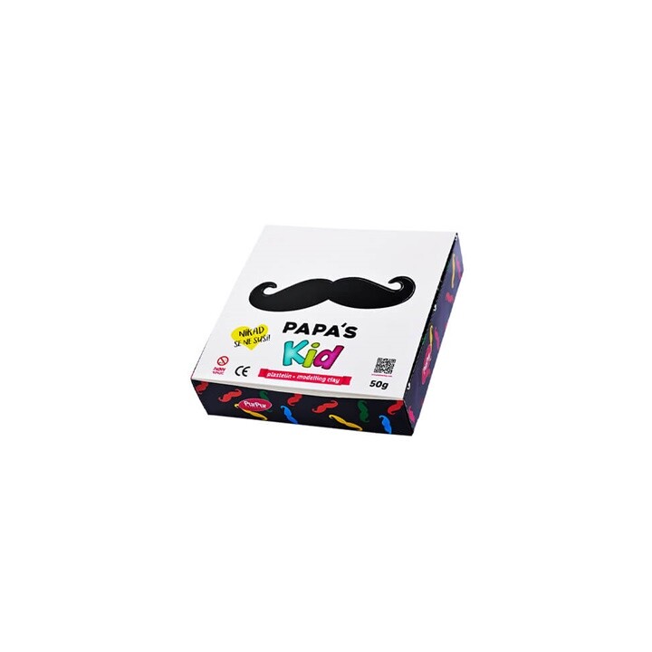 Plastelína pre deti Papa's Kid box 48 x 50 g