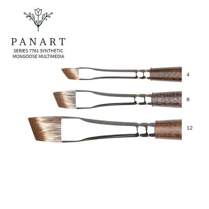 PanArt 7761 uhlový štetec – syntetické mangustie štetiny | Various Sizes