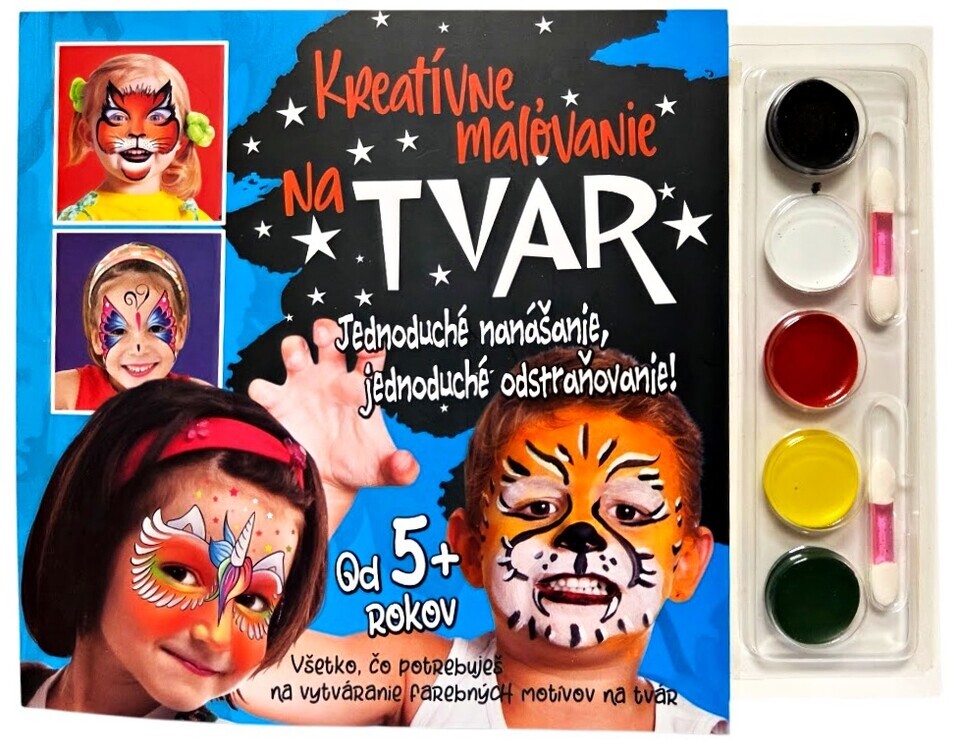 Kreatívne maľovanie na tvár