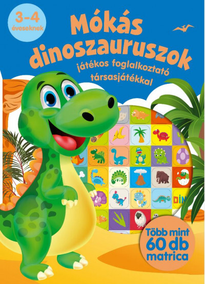 Mókás dinoszauruszok foglalkoztató (Maďarská verzia)