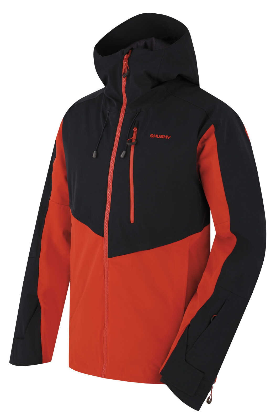 Husky Pánska lyžiarska bunda Mistral M black/blue red Veľkosť: XL 8592287163872