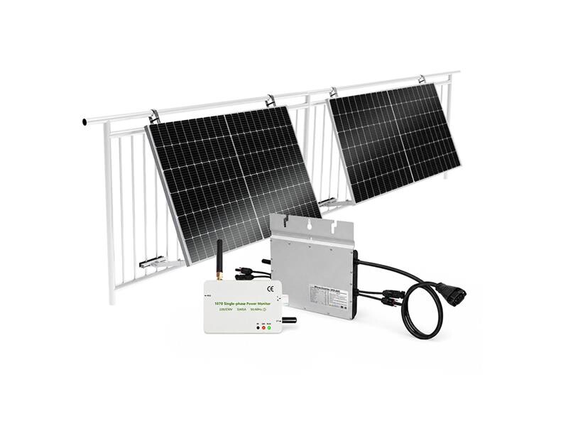 Balkónová PV 800 W s inteligentným meračom (bez prepadu)