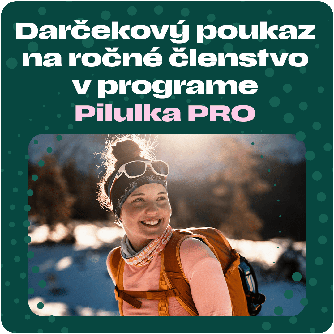 PILULKA PRO na rok ako darček – poukaz elektronicky