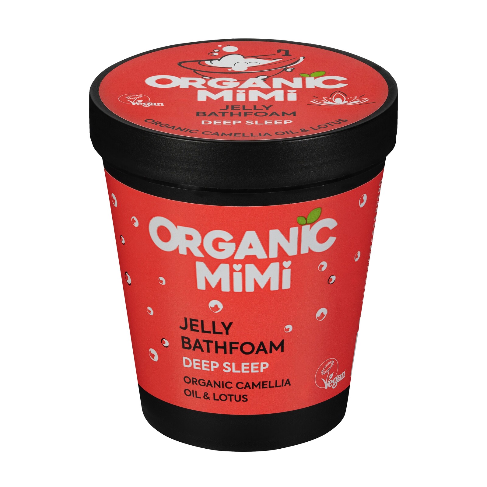 ORGANIC MIMI Deep Sleep Camellia & Lotus gélová pena do kúpeľa 200 ml