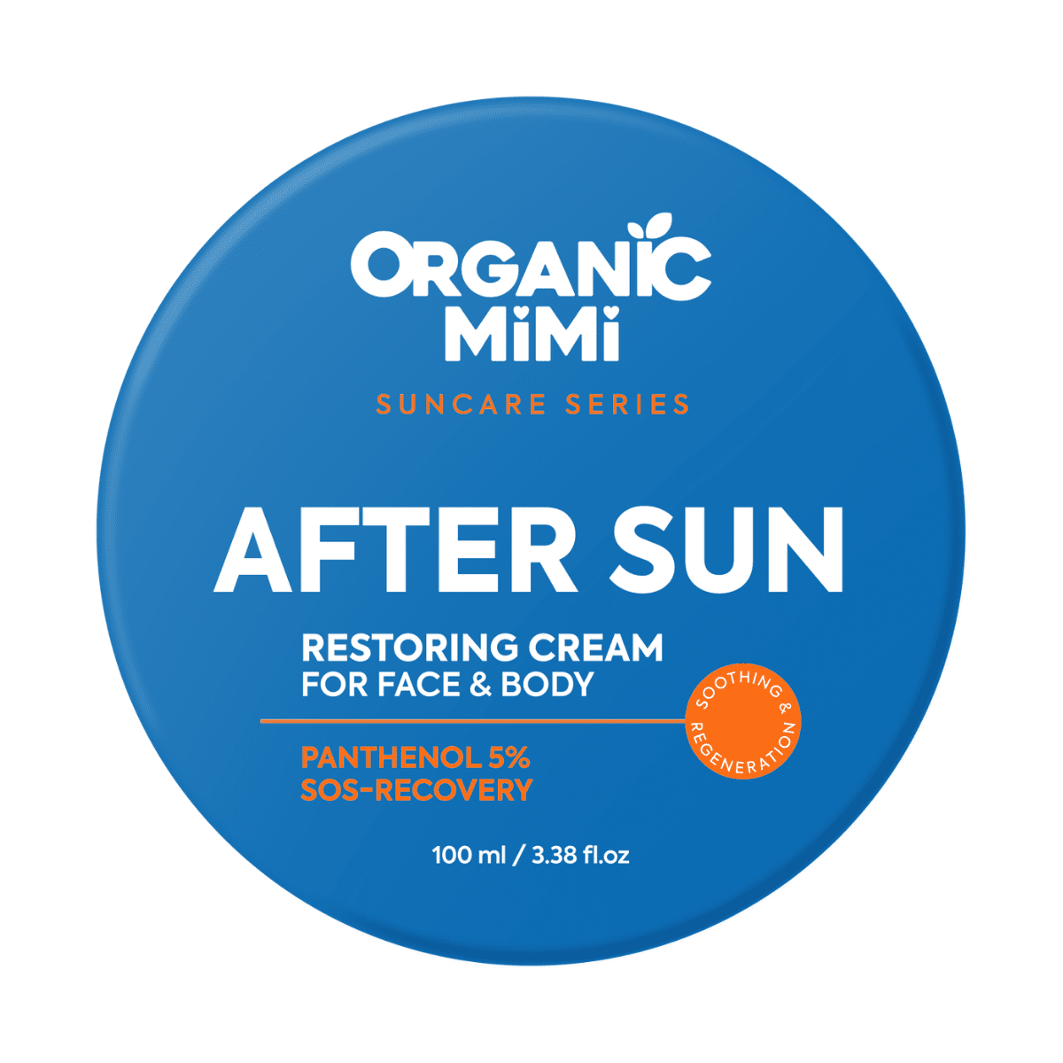 ORGANIC MIMI SUN Regeneračný krém po opaľovaní na tvár a telo 100 ml