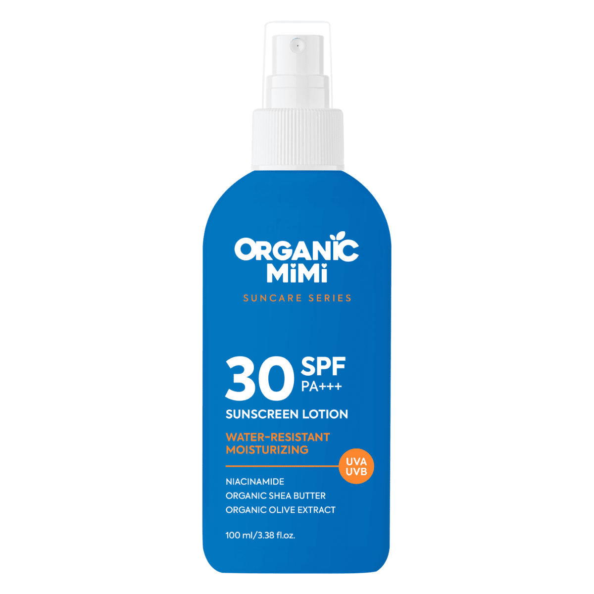 ORGANIC MIMI SUN Opaľovacie mlieko v spreji na tvár a telo SPF30, 100 ml