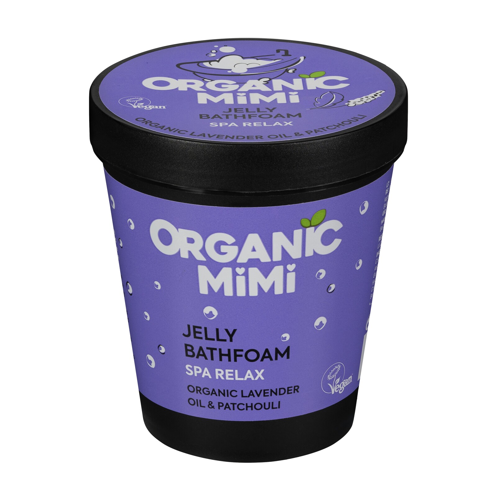 ORGANIC MIMI Spa Relax Lavender & Patchouli gélová pena do kúpeľa 200 ml