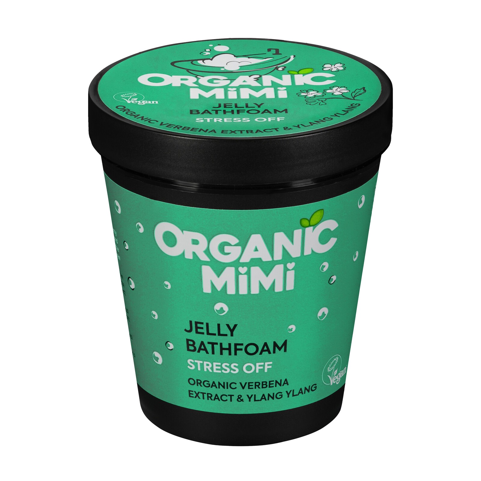 ORGANIC MIMI Stress Off Verbena & Ylang Ylang gélová pena do kúpeľa 200 ml