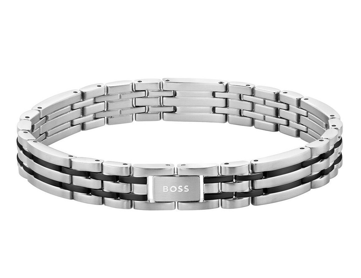 Hugo Boss Nadčasový bicolor náramok pre mužov Wesley 1580814