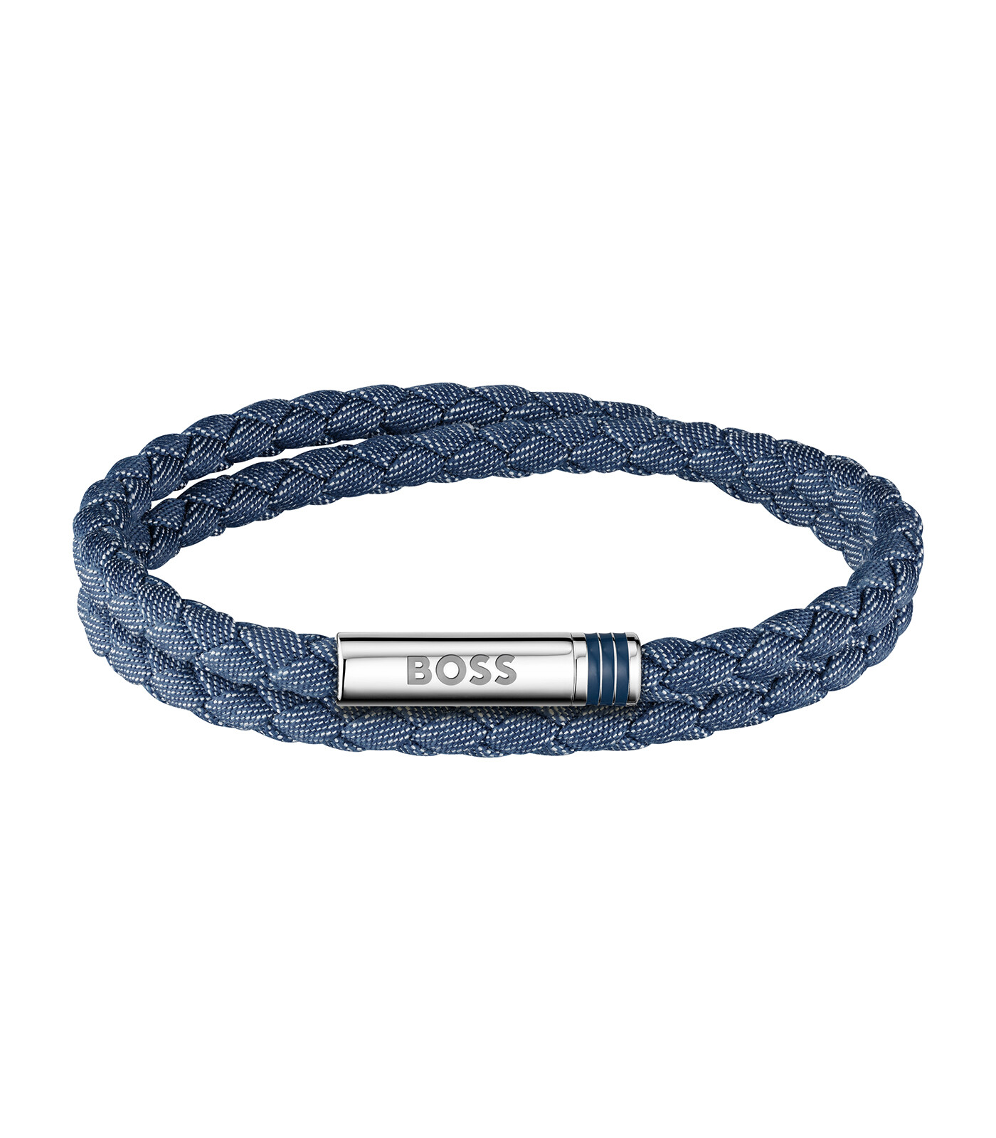 Hugo Boss Modrý dvojitý náramok Ares Summer 1580800