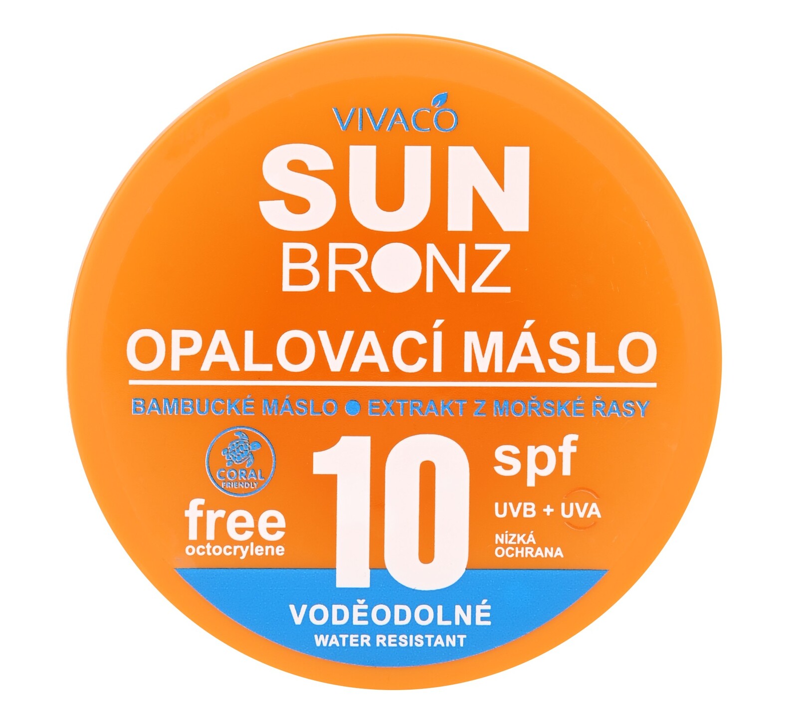 Vivaco Opaľovacie maslo SPF 10 - Coral friendly 150 ml