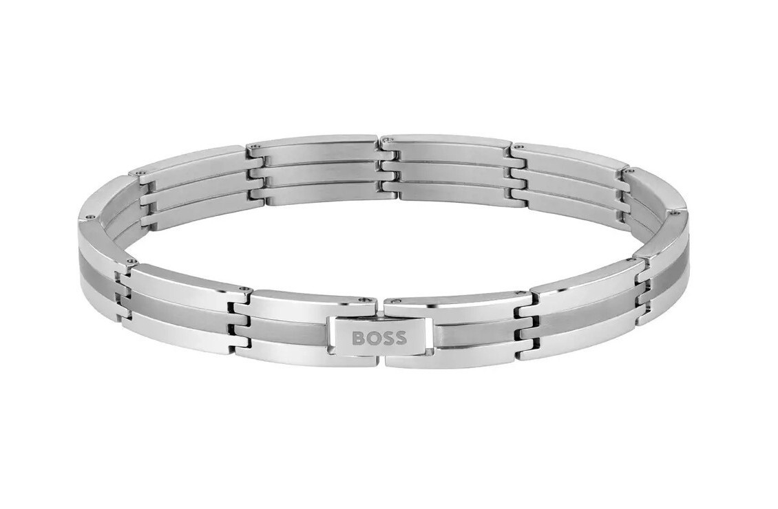 Hugo Boss Štýlový oceľový náramok pre mužov Brooks 1580803