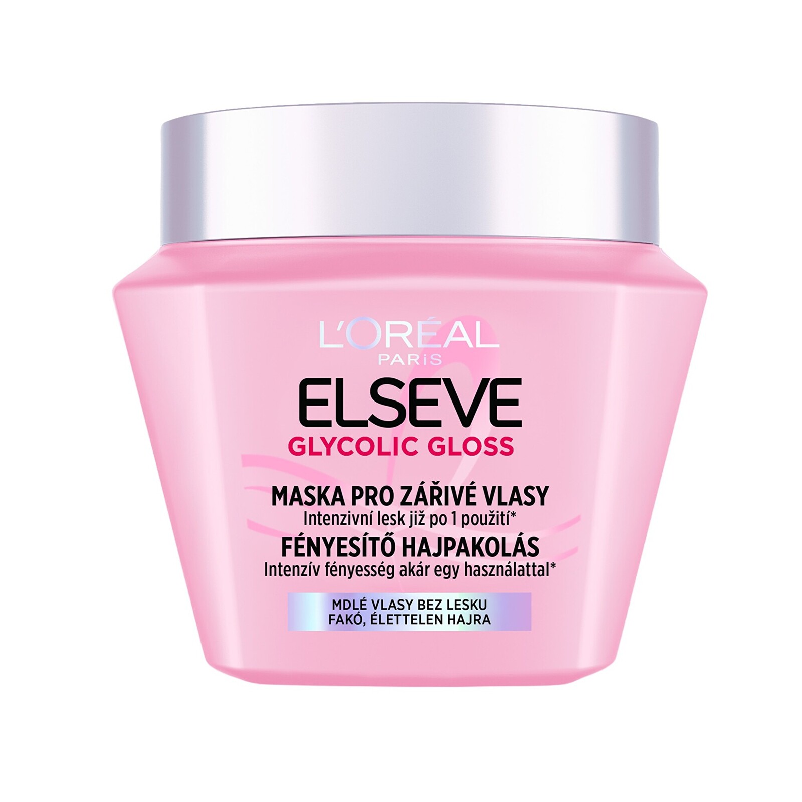L'Oréal Paris Maska pre žiarivé vlasy Glycolic Gloss Mask 300 ml