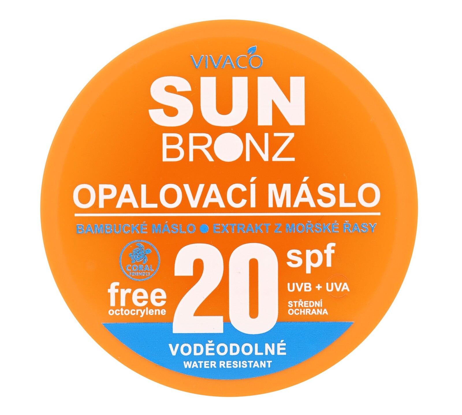 Vivaco Opaľovacie maslo SPF 20 - Coral friendly 150 ml