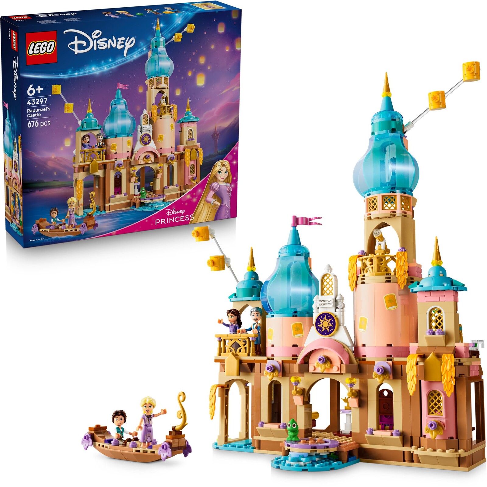 LEGO® Disney Princess 43297 Zámok princeznej Rapunzel
