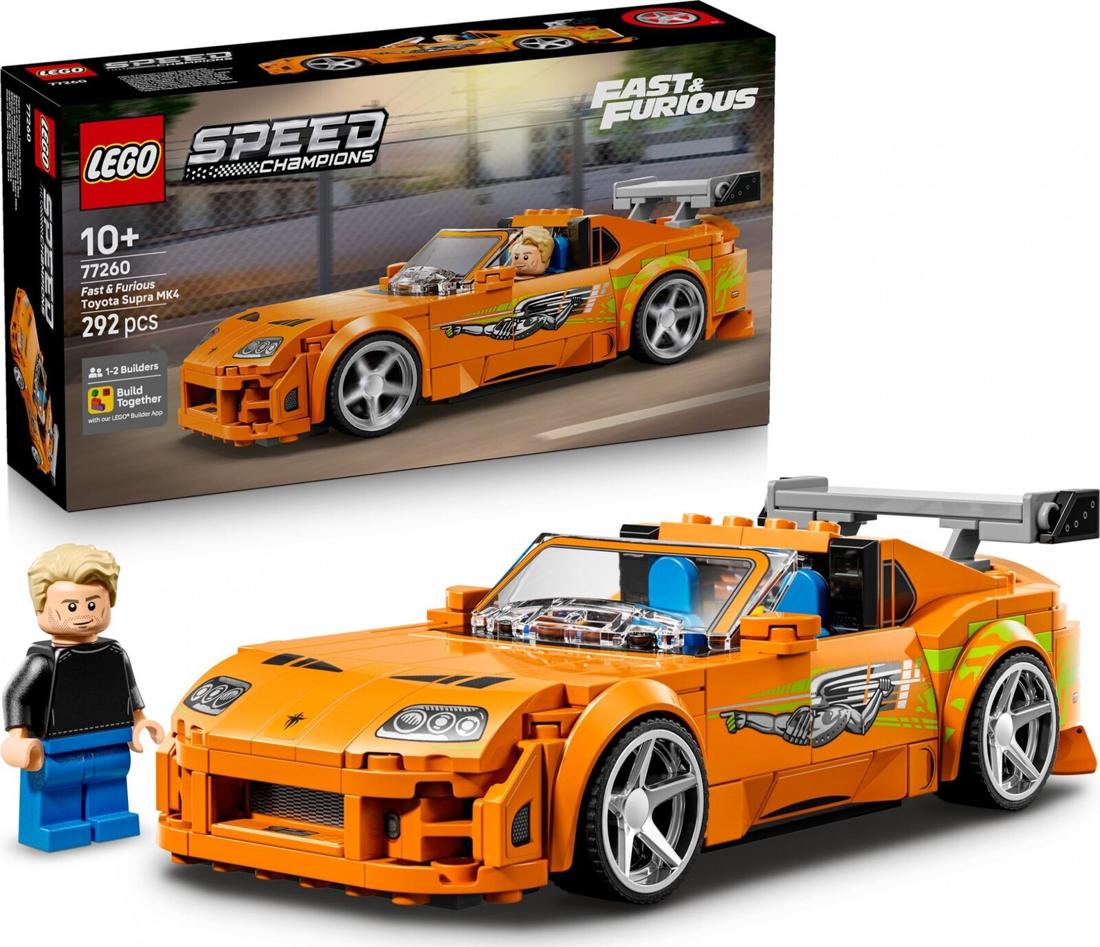 LEGO® Speed Champions 77260 Rýchlo a zbesilo Toyota Supra MK4