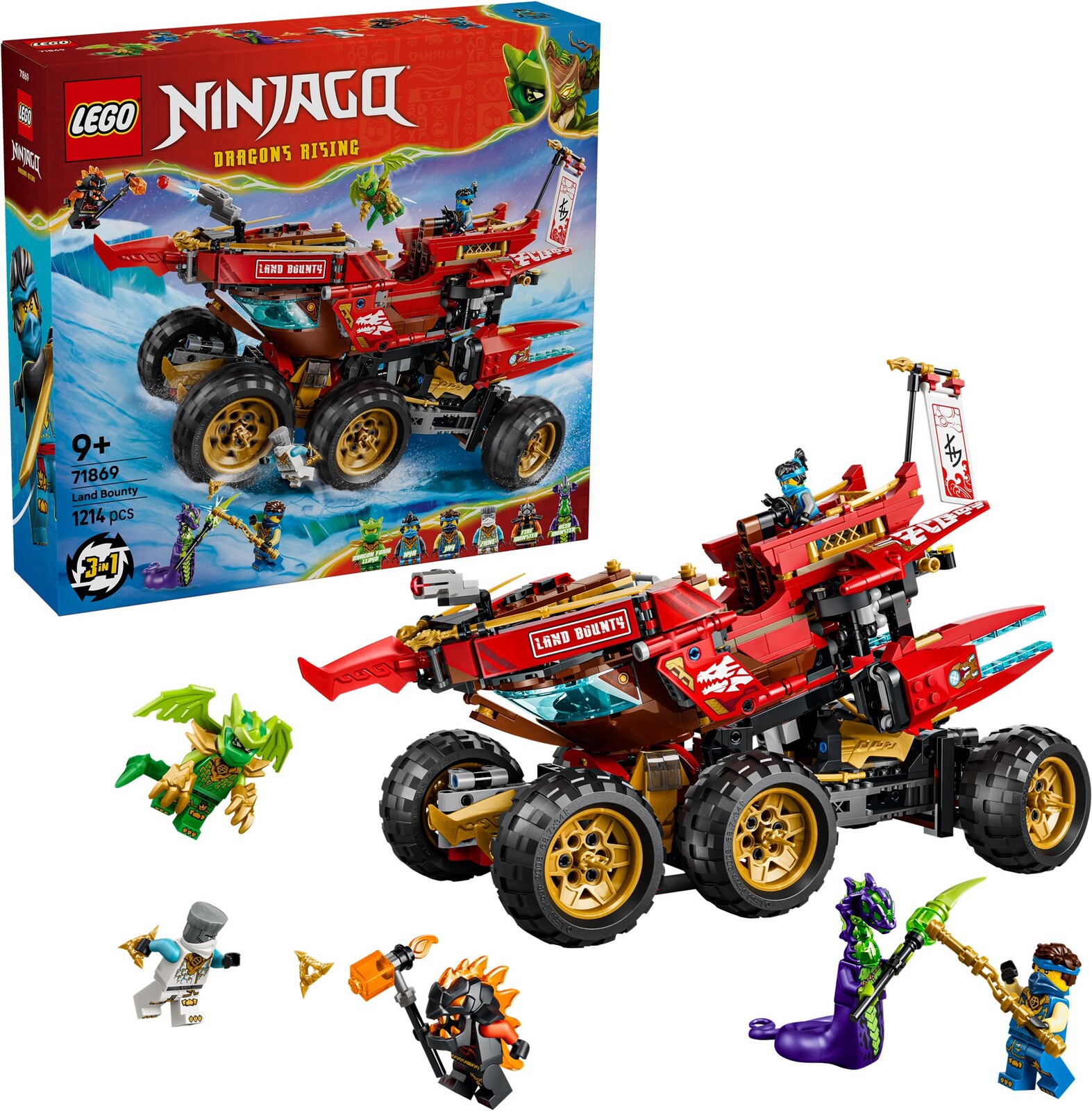 LEGO® NINJAGO® 71869 Pozemná Odmena osudu
