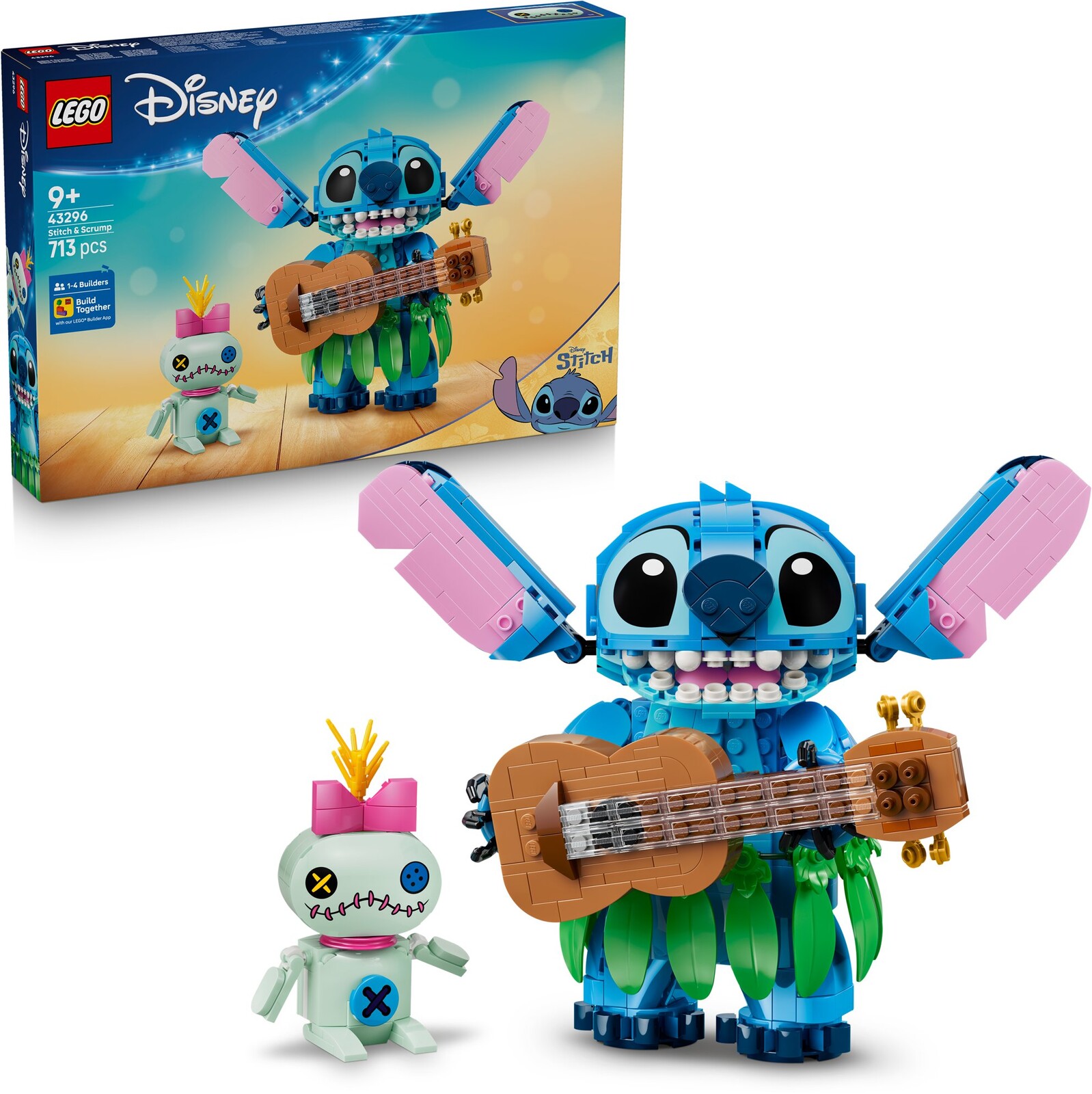 LEGO® Disney Classic 43296 Stitch a Scrump