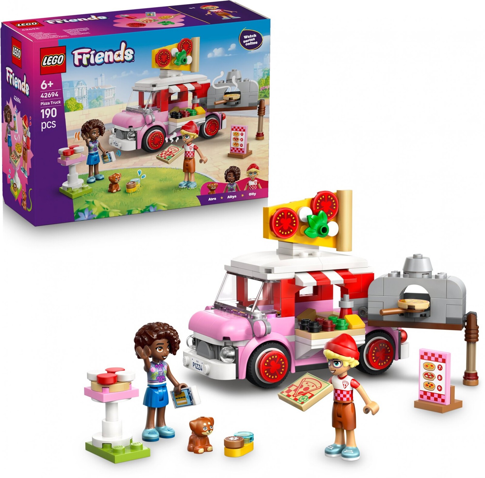 LEGO® Friends 42694 Pojazdný stánok s pizzou