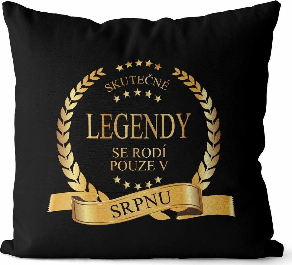 Impar, vankúš Skutočné legendy – mesiace - august