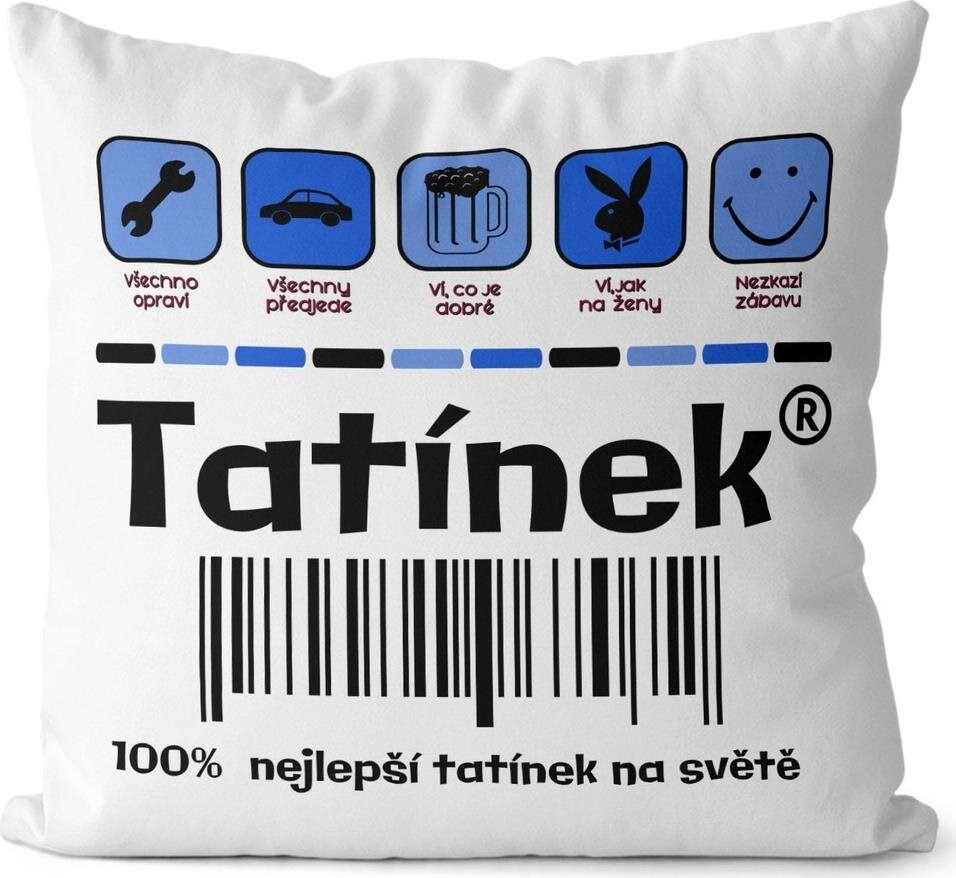 Impar Polštářek Tatínek 100%