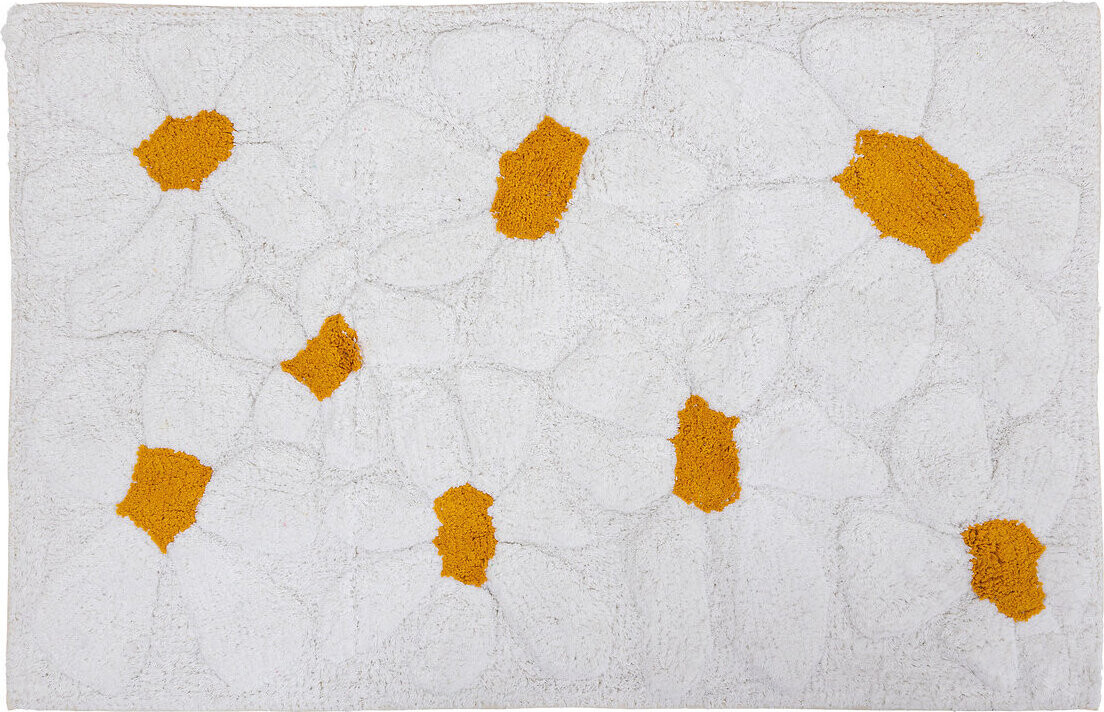 Atmosphera Dětský koberec s motivem sedmikrásky DAISY, dvojitě tuftovaný, 60 × 90 cm