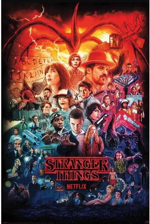 Netflix Stranger Things Seasons Montage