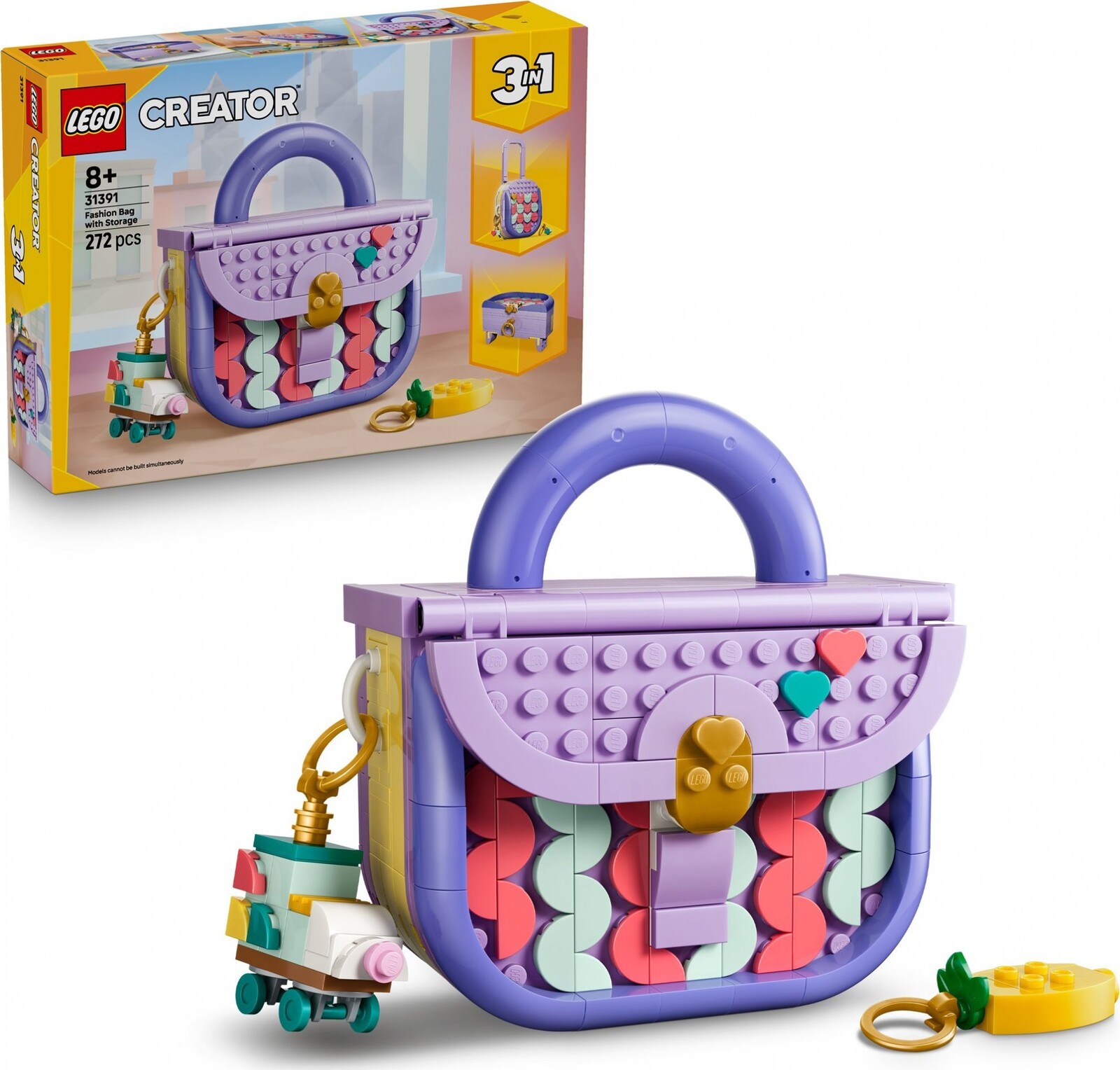 LEGO® Creator 3 v 1 31391 Módna kabelka s úložným priestorom