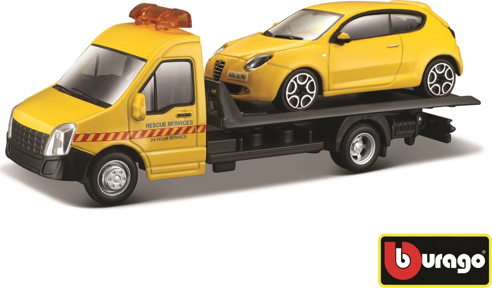 Bburago odťahovka Flatbed Transport
