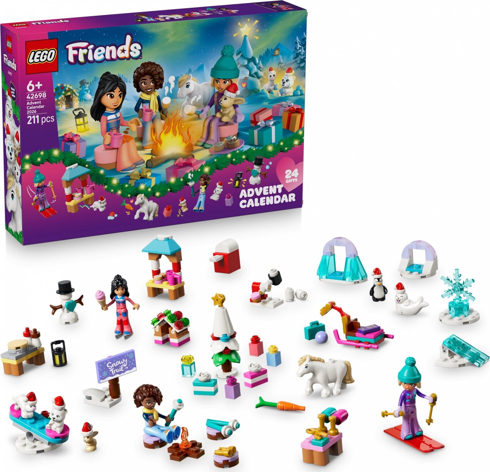LEGO® Friends 42698 Adventný kalendár 2026
