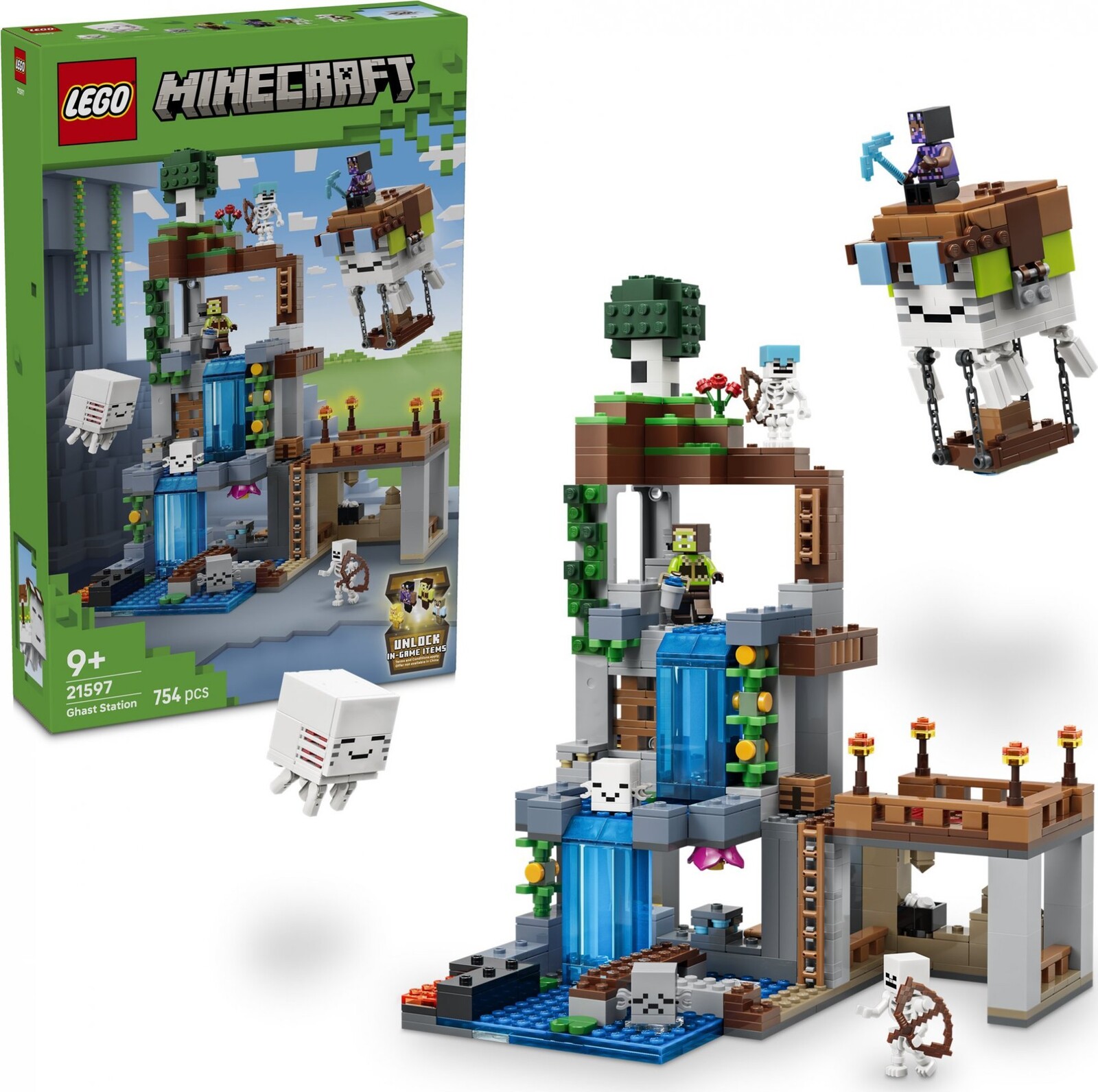LEGO® Minecraft 21597 Základňa Ghasta