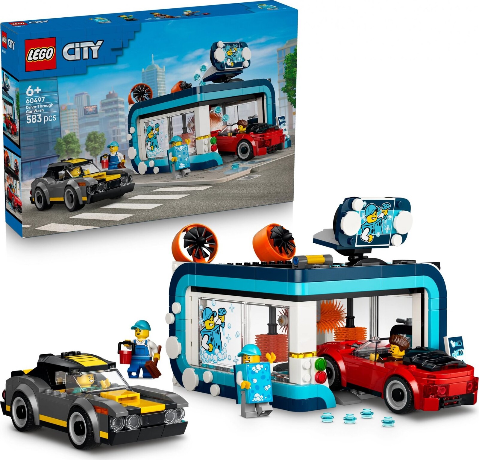 LEGO® City 60497 Prejazdná autoumývareň