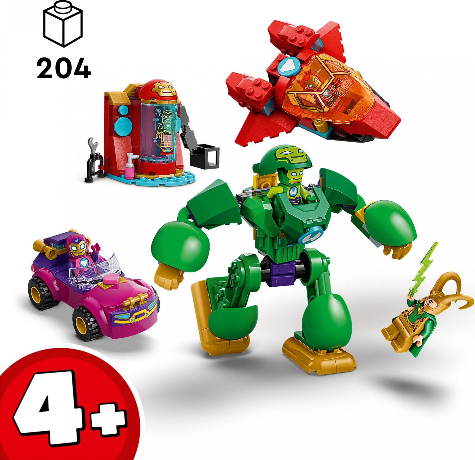LEGO® ǀ Marvel 11211 Loki vs. tím Iron Mana